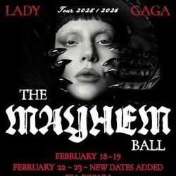 LADY GAGA WRISTBANDS 18TH KIA FORUM WALK INS 