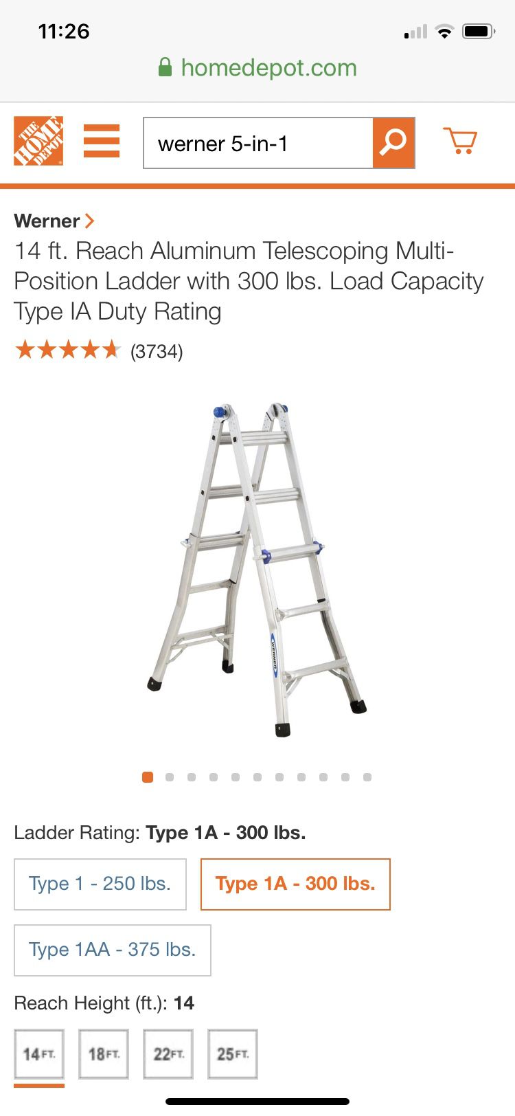 multi level ladder