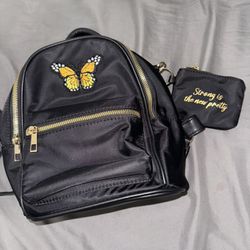 butterfly mini backpack