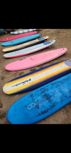 Surfboards Soft Boards And Hardboards They Range From $50 To $175