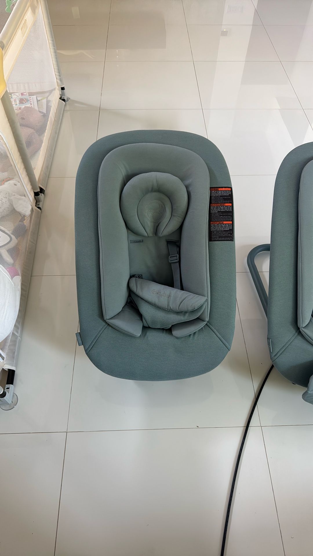 2 Baby Chair/baby Bouncer Cybex Stone Blue