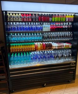 True Air Open-Front Commercial Beverage Cooler