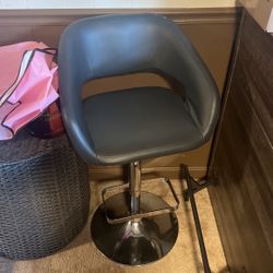 2 Adjustable high Stool Chairs