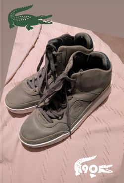 Lacoste green men shoes size 9