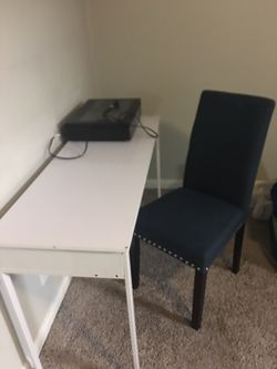 Desk and Chair