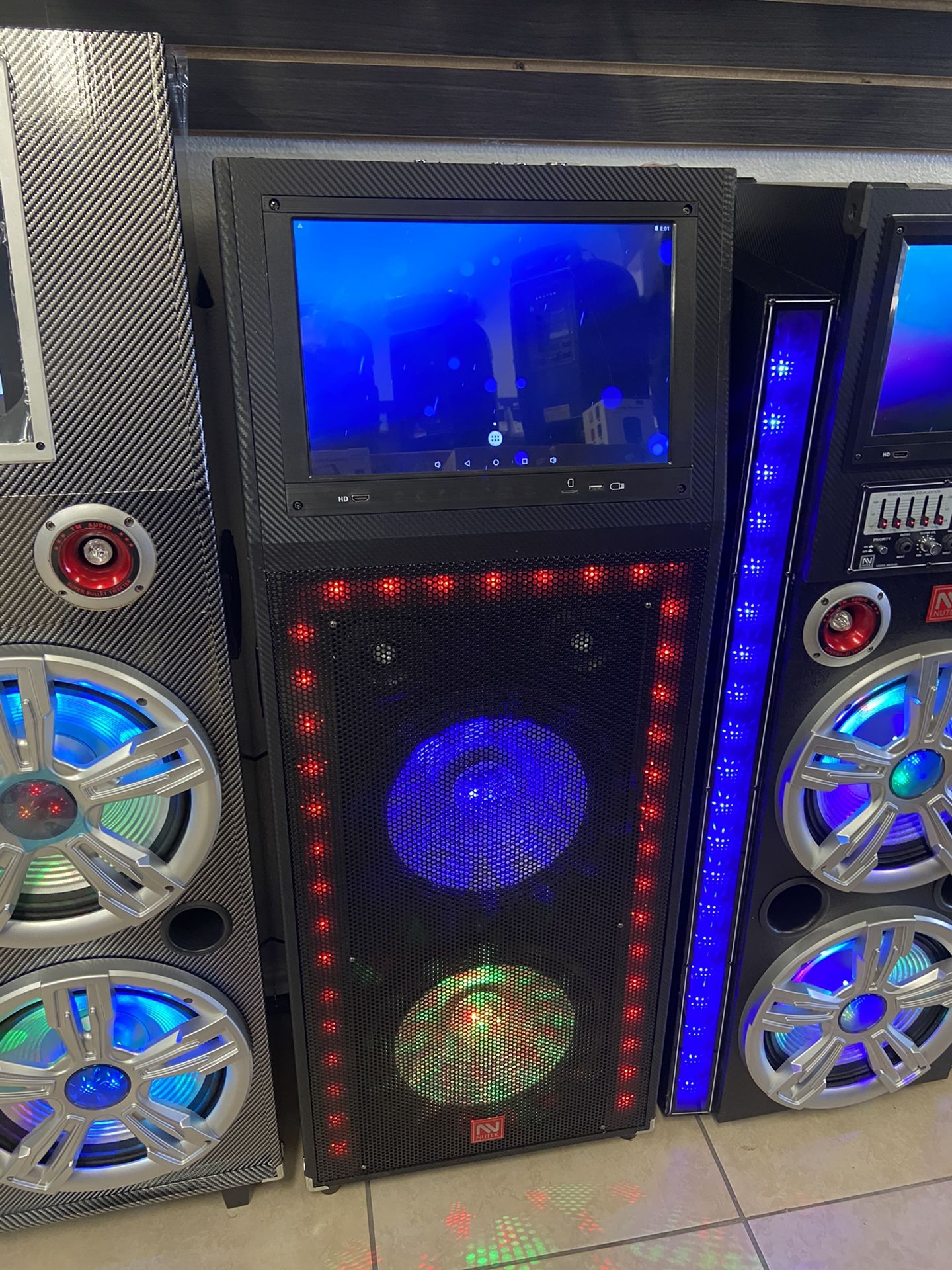 Touch Screen Bluetooth Karaoke Speaker
