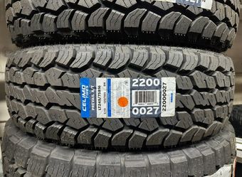 Brand New Celimo Prevail A/T in 245/75R16LT