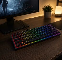 Razer-huntsman mini 60% wired clicky switch