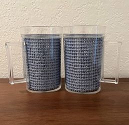 Vintage MCM Stotter Insulated Mugs