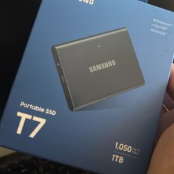 1TB Portable Storage SSD Samsung 