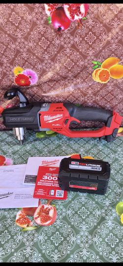 Milwaukee
M18 FUEL GEN II 18V Lithium-Ion Brushless Cordless 1/2 in. Hole Hawg Right Angle Drill with  (1)-high output 6.0ah battery 