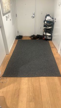 Charcoal Jute Rug
