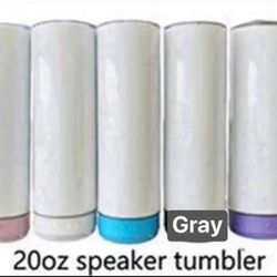 Sublimation Speaker Tumbler Blanks