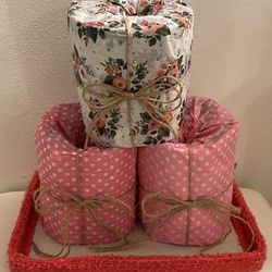 Faux Toilet Paper And Tray