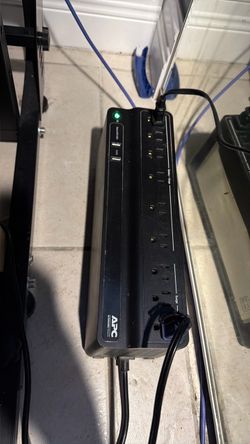 Surge protector outlet