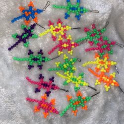 beaded lizard keychains 