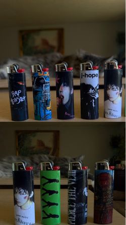 Handmade wrapped lighters