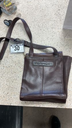 Brown Long Strap Purse