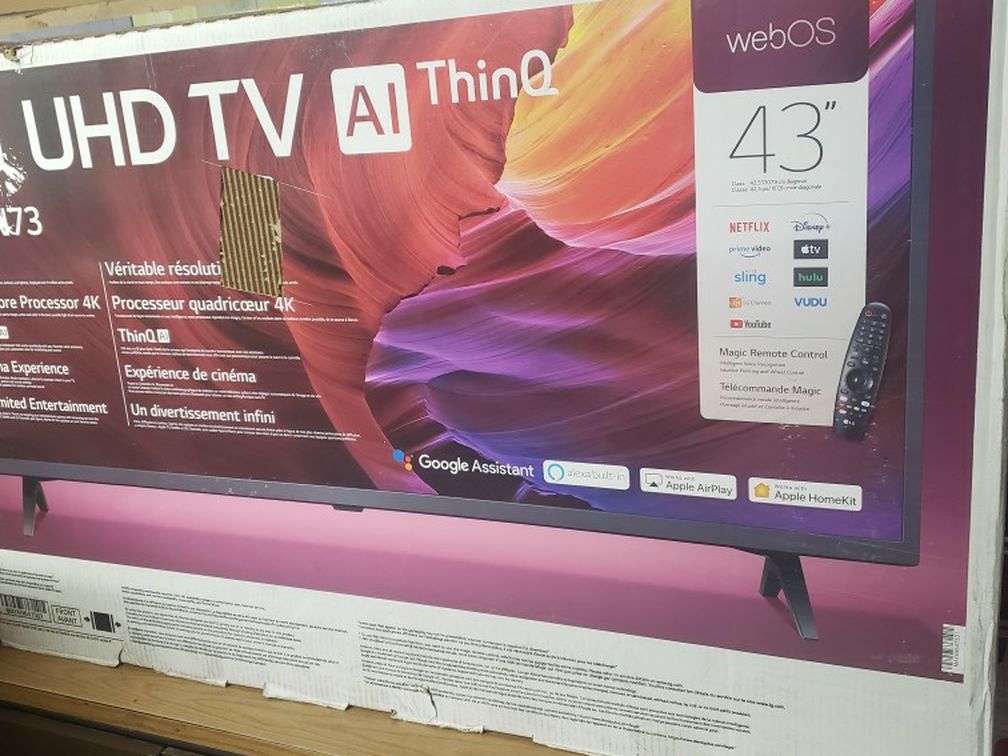 Tv LG 43", 4k, Smart, HDR, UN7300, Excellent