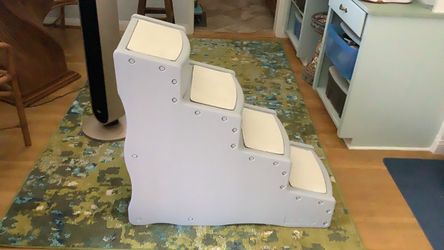 PET GEAR EASY STEP STAIRS, 4 STEP FOR DOGS/ CATS