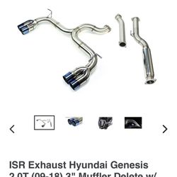 ISR catback exhaust Genesis