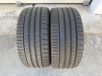 2 Continental Tires 255/35/19