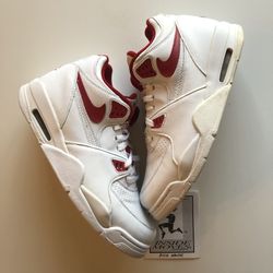 Nike Flight 89 White/Red - Size 10.5
