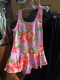 Girls One Piece Swimsuit Toddler Bathing Suit Toddler Swimsuit Girl for Age 5T