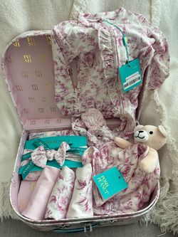 Posh peanut baby girl 3-6 months gift bundle