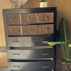 Refinished Tall Dresser