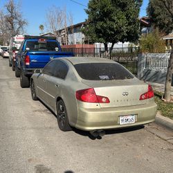 2005 G35x Full Part Out 