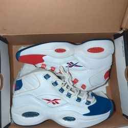 *RARE SIZE* Reebok Question Mid 'Double Cross'