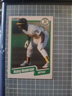 Rickey  henderson card #10