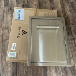 Spire Stainless Steel Outdoor Kitchen/Storage  Door 