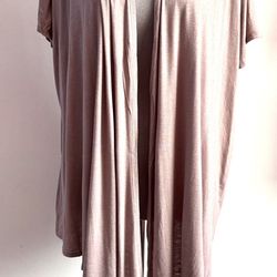 Taupe Cardigan, 3X