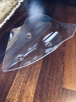 2012 OEM Ducati Multistrada Stock Clear Windshield 48710472A