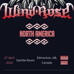 4 Wind Rose Tickets  - Seattle Sold Out Show April 30th 