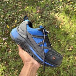 Merrell Day One Safety Speed CF Work Shoe Men's 5.5 Black Blue Composite Toe NIB