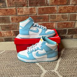 Size 13 Nike duke high blue chill