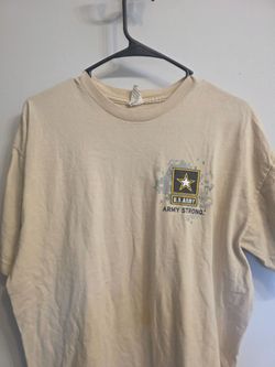 Men's Army T-shirt, L