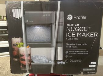 GE Opal 2.0 nugget ice maker + side tank