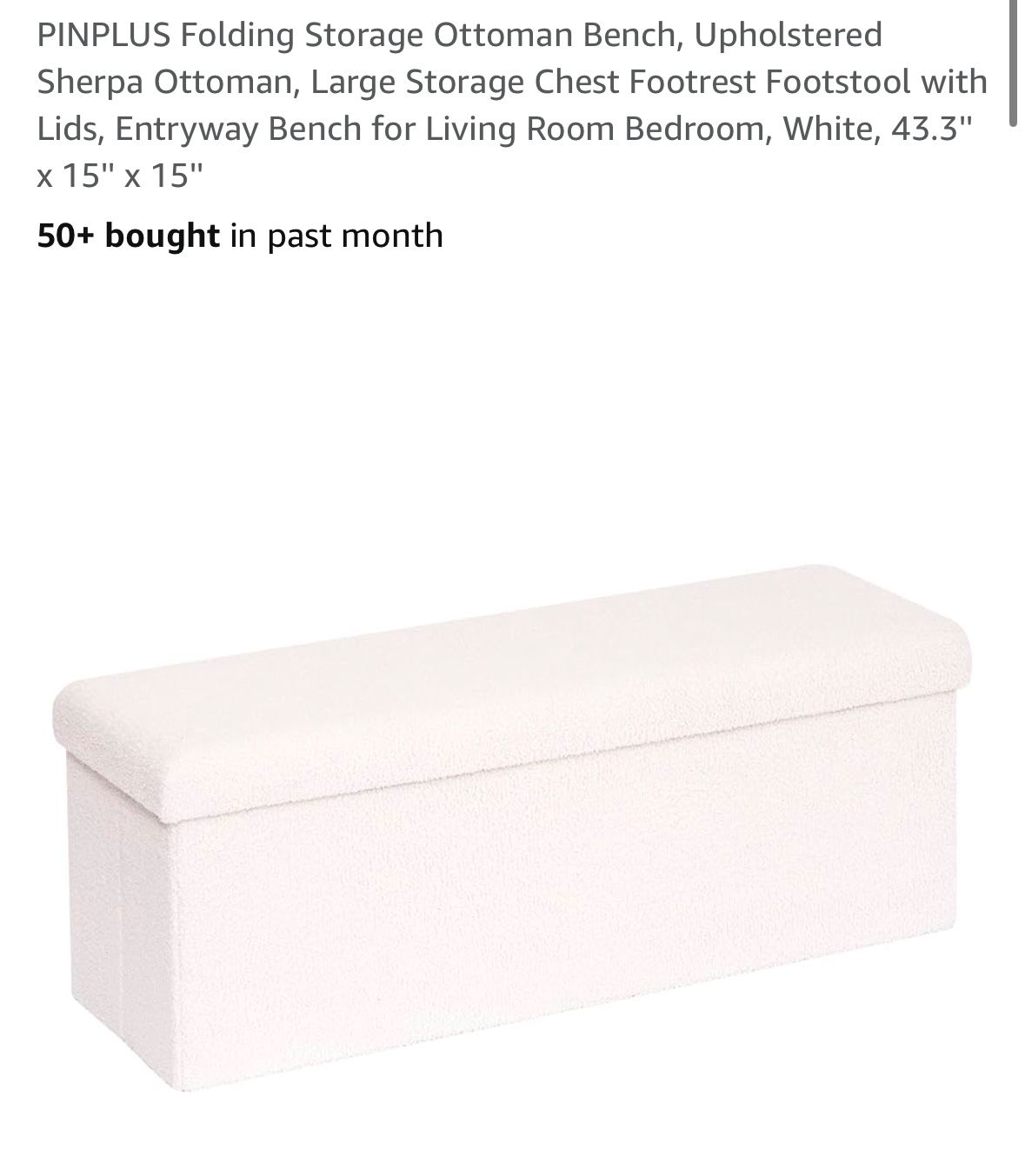 Storage Ottoman