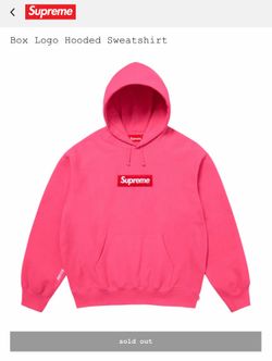 Supreme Box Logo hooded sweatshirt FW25 Medium Magenta