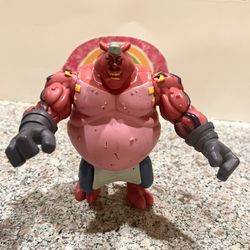 TMNT MEAT SWEATS 4 INCH ACTION FIGURE - PINK AND GRAY