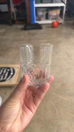 Small drinking glasses
