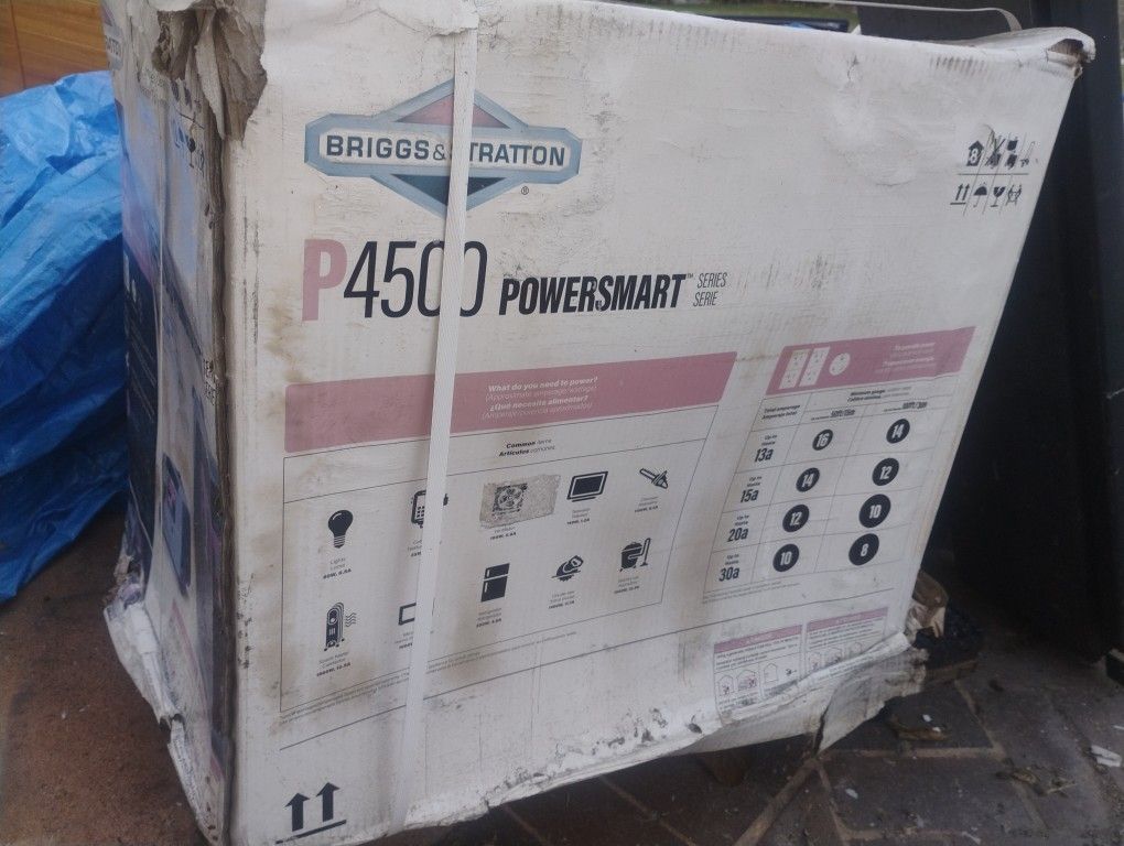 4500 Briggs And Stratton. Generator. Still In Box Never Opened.