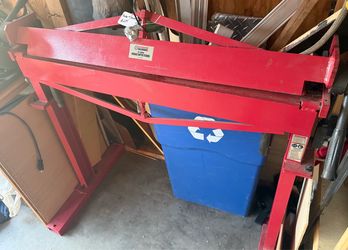 Central Machinery 36 in. Metal Bending Brake with Stand