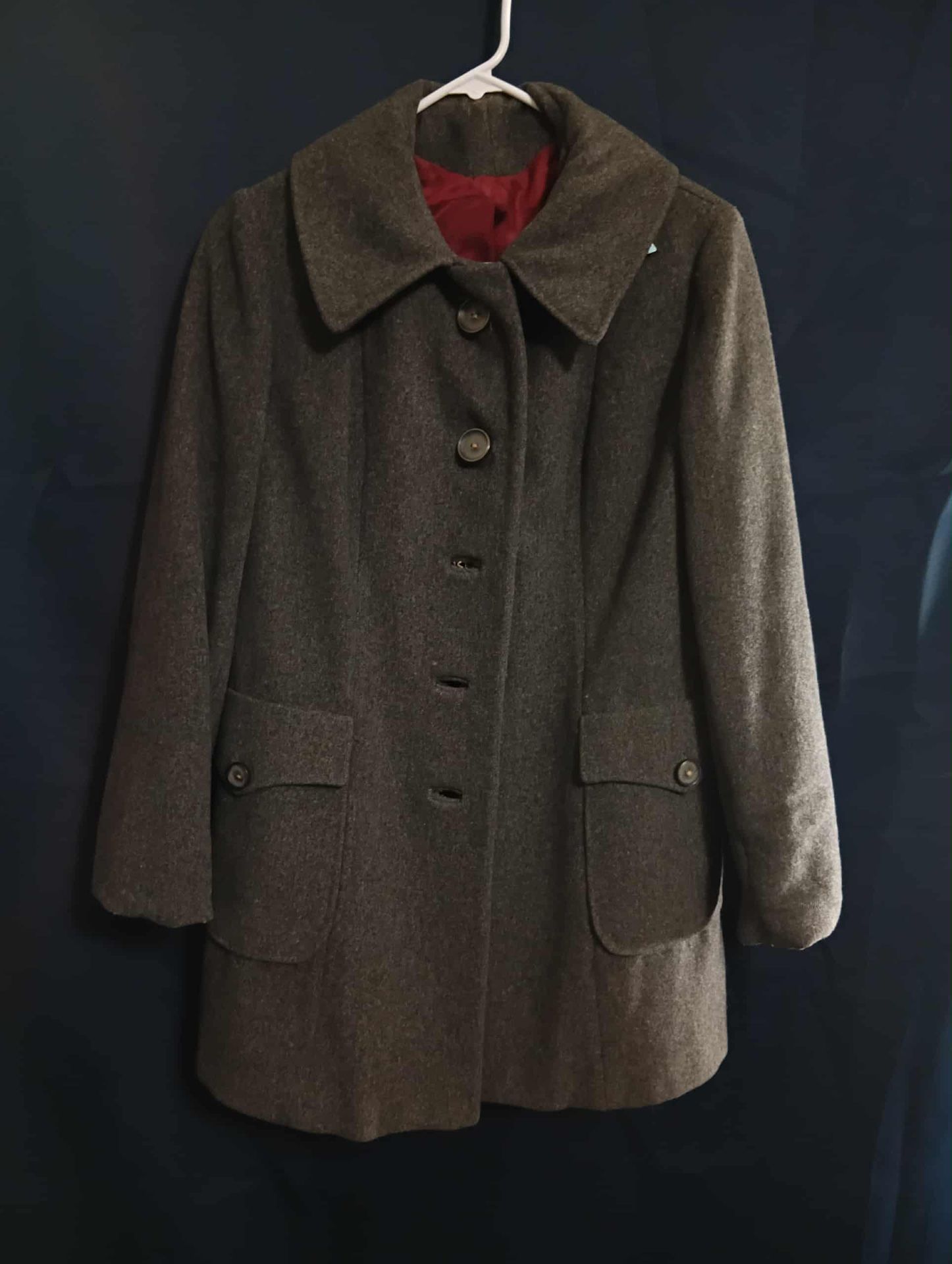 Grey pea Coat