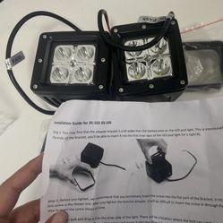 White LED Pod Fog Lamps – 2015–2019 GMC Sierra 2500/3500HD