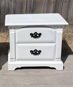 nightstand 29”W x 18”D x 25”H